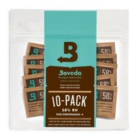Boveda 58% RH 2-Way Humidity Control | Size 4 Protects Up to 1/2 Oz | 10-Count
