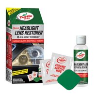 New Turtle Wax Speed Headlight Lens Restorer Kit - Heal and Seal