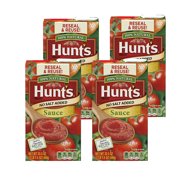 (4 Pack) Hunt's Tomato Sauce No Salt Added, 33.5 oz