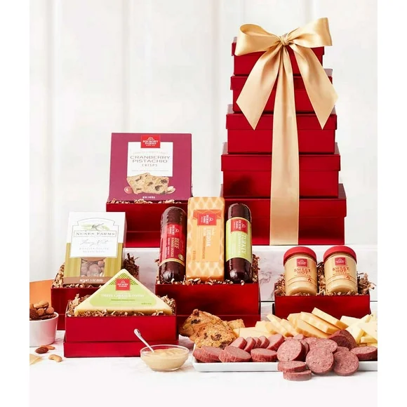 From You Flowers - Hickory Farms Irresistible Meat & Cheese Gift Tower