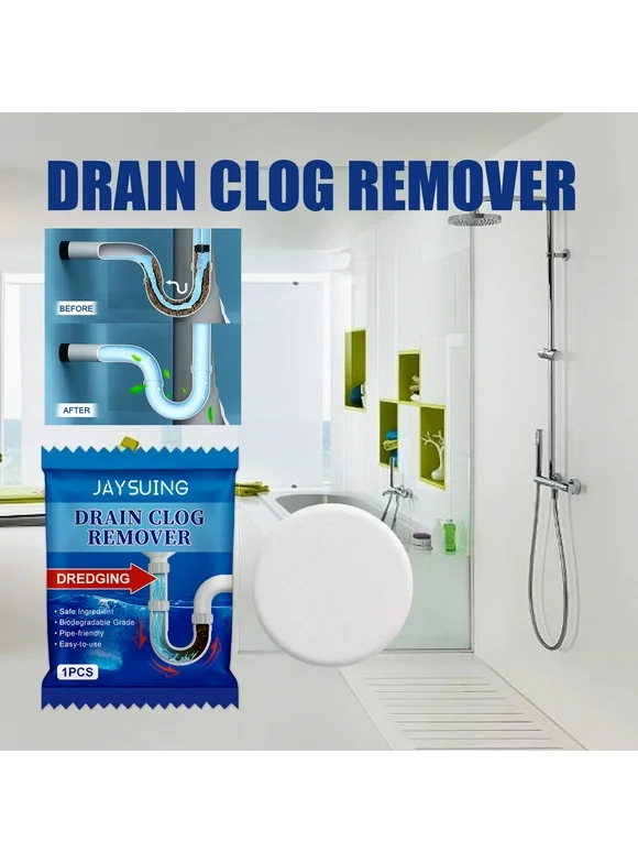 Lmueinov Holiday sales Drains Clog Remover Drains Clog Remover Drains Cleaner Hair Clog Removers, Sink And Toilet Drains Cleaners, Cleaner And Deodorizer, Pipe-Friendly Clearance