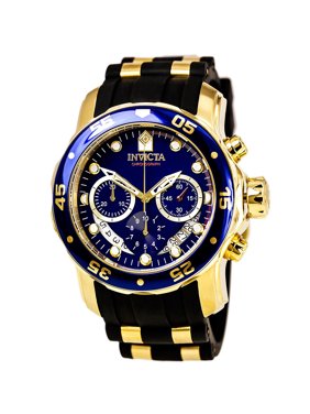 Invicta Men's Pro Diver 6983 Gold Rubber Swiss Chronograph Fashion Watch