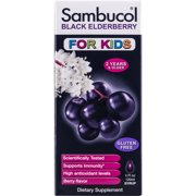 Sambucol for Kids Black Elderberry Syrup, 4oz Bottle