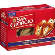 San Giorgio Jumbo Shells Pasta, 12-Ounce Box