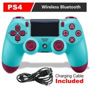 Anti-Slip Wireless PS4 Controller Vibrate Console Game Handle Bluetooth Gamepad Rechargeable For PS 4 Dual Double Vibration Shock