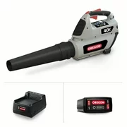 Oregon 40V Max BL300 Handheld Blower Kit, 4.0 Ah Battery and C650 Charger Included