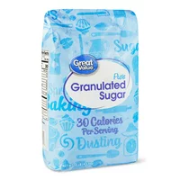 (2 pack) Great Value Pure Granulated Sugar, 10 lbs