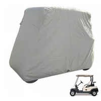 Covered Living Deluxe 2 Passenger Golf Cart Cover in Taupe roof up to 58", Fits E Z GO, Club Car and Yamaha