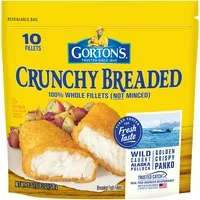 Gorton's Crunchy Breaded Fish Fillets, 10 count