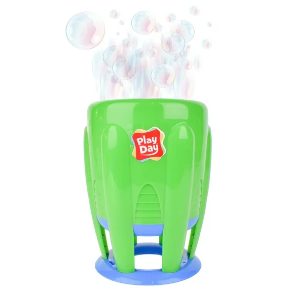 Play Day Bubble Jet, Includes 4oz Bubble Solution - Unisex, Children Ages 3 