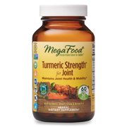MegaFood, Turmeric Strength for Joint, Maintains Joint Health and Mobility, Vitamin and Herbal Dietary Supplement, Gluten Free, Vegan, 60 Tablets (30 Servings)