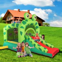 Ktaxon Safe Inflatable Bounce House Kids Slide Jumper Castle Bouncer With Air Blower