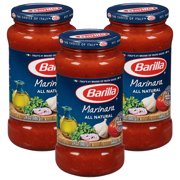 (3 Pack) Barilla Classic Marinara Tomato Pasta Sauce, 24 oz Jar