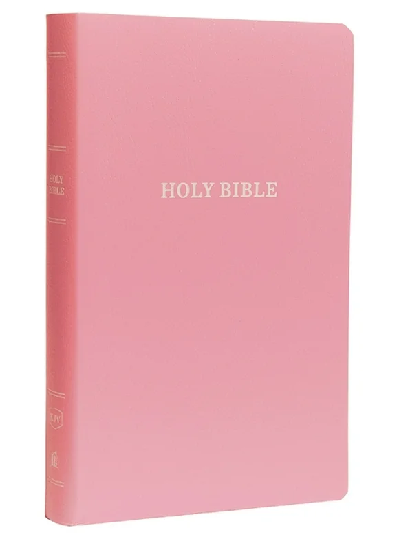 KJV, Gift and Award Bible, Imitation Leather, Pink, Red Letter Edition (Paperback)
