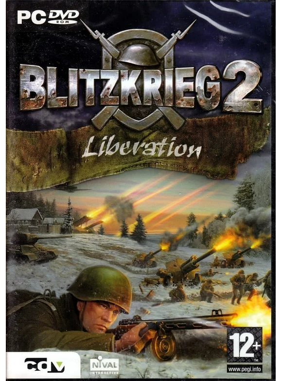 Blitzkrieg 2: Liberation PC DVD - New campaigns will take you into the important battles between Allied & German Forces