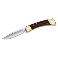 Buck Knives 0110BRSWM2 Folding Hunter Lock Back Folding Knife with Leather Sheath