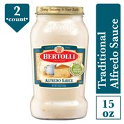 (2 Pack) Bertolli Alfredo with Aged Parmesan Cheese Sauce, 15 oz.