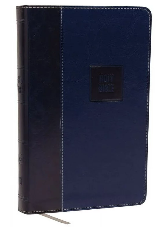 NKJV, Deluxe Gift Bible, Imitation Leather, Blue, Red Letter Edition (Other)