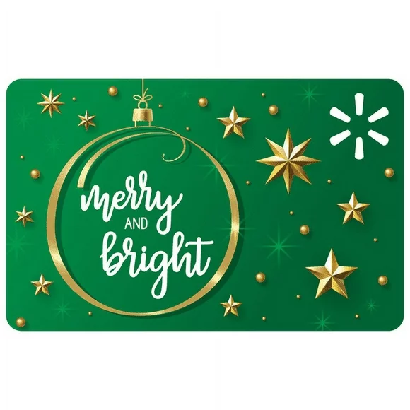 Holiday Classic Ornament Merry & Bright Daily Saves Gift Card