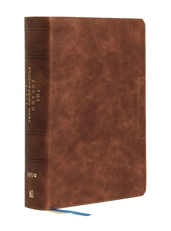 Niv, Lucado Encouraging Word Bible, Brown, Leathersoft, Comfort Print: Holy Bible, New International Version (Other)