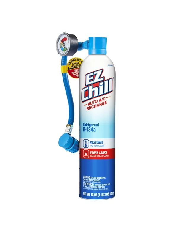 EZ Chill R-134a Refrigerant & Oil (18 ounces) (CA Compliant)