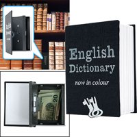 Lock Box with Key Diversion Dictionary Book Safe by Stalwart