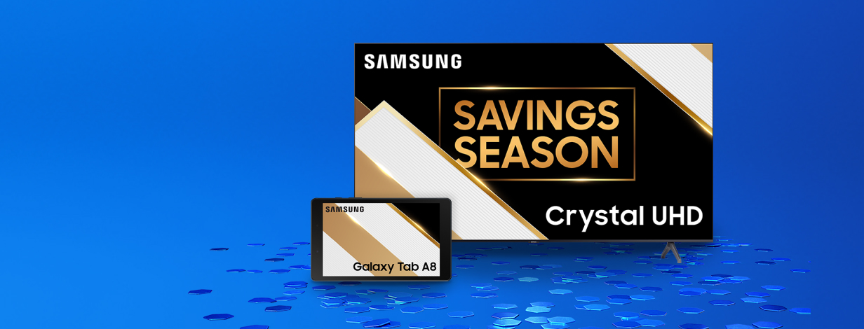 Samsung Savings Season. Hurry to get holiday prices starting now. Shop now