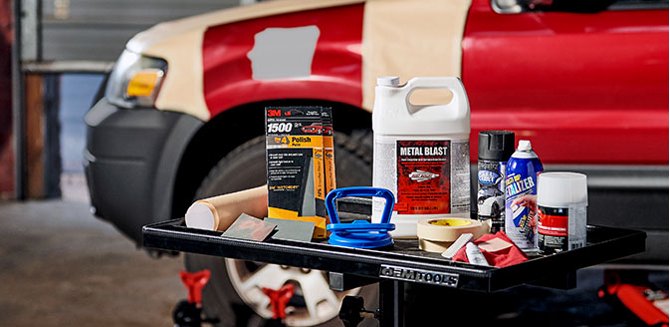 Shop auto body and paint supplies