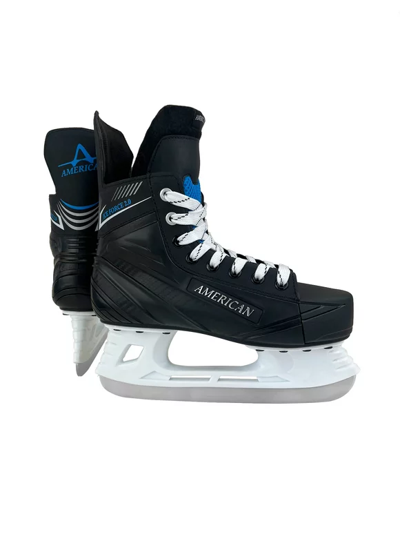 American Athletic Ice Force 2.0 Mens' Hockey Skate, Size 8