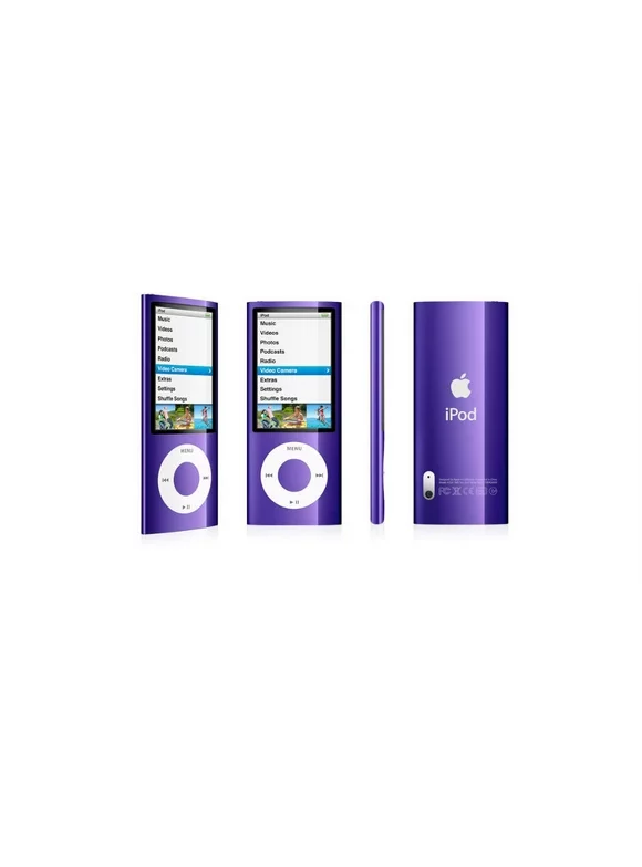 Apple iPod Nano 5th Gen 16GB Purple MP3 Player Used