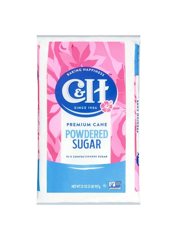 C&H Premium Cane Powdered Sugar, 2 lb