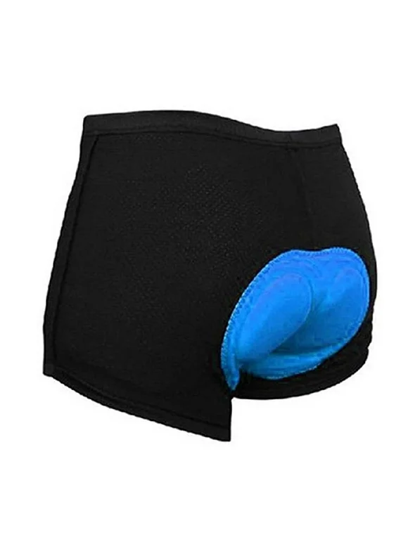 EZGO Unisex Cycling Underwear Shorts Silicone Gel Padded Bicycle Short Breathable M