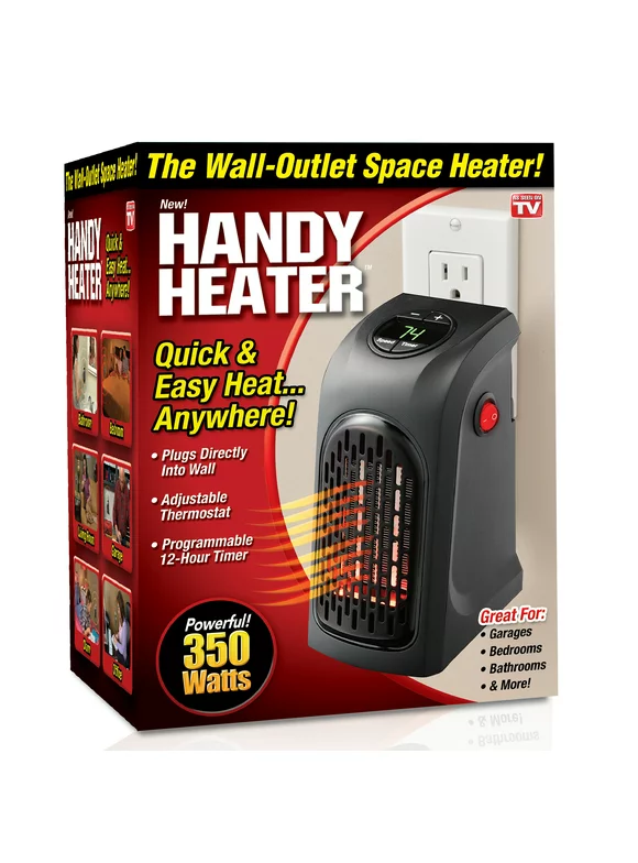 Handy Heater, Personal Electric Ceramic Space Heater, 350 Watts
