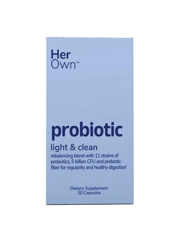 Her Own Probiotic Supplement Capsules, 30 Ct