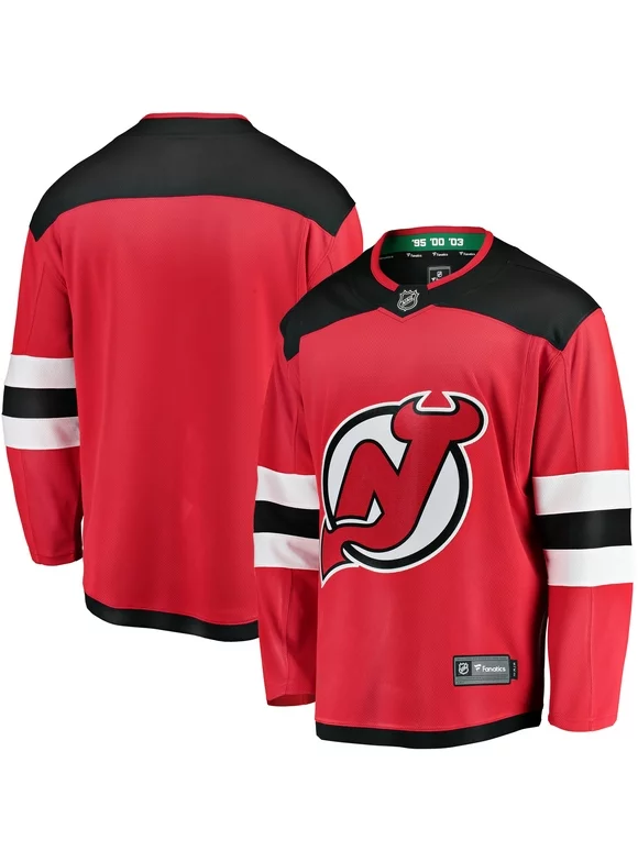 Men's Fanatics Branded Red New Jersey Devils Breakaway Home Jersey