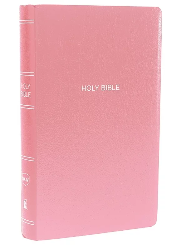 NKJV, Gift and Award Bible, Leather-Look, Pink, Red Letter Edition (Paperback)