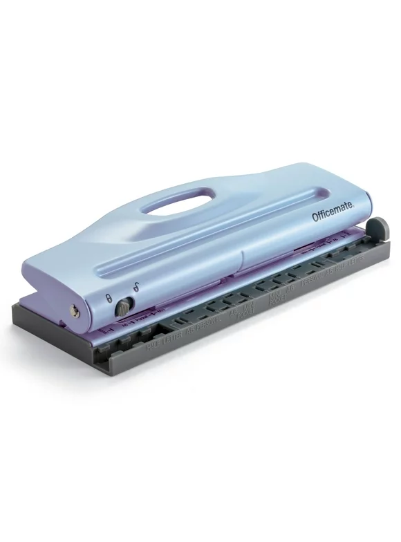 Officemate Diary 6-Hole Punch, Blue (90163)