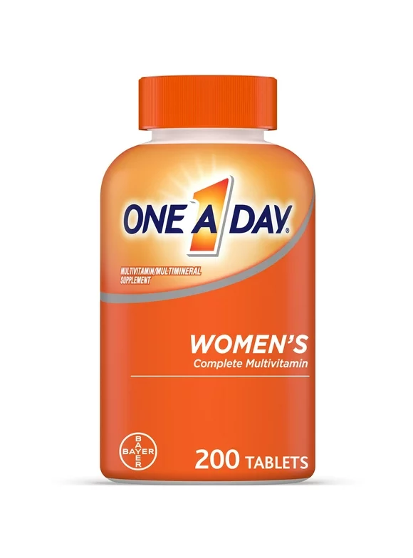 One A Day Women's Multivitamin Tablets, Multivitamins for Women, 200 Ct