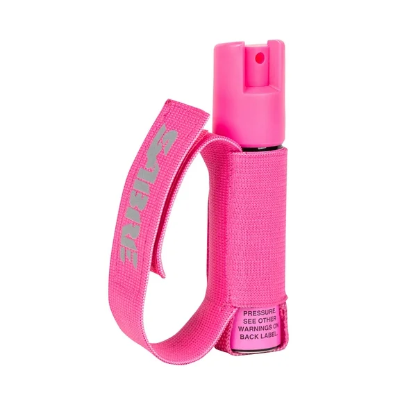 SABRE Runner Pepper Gel with Adjustable Hand Strap, Pink, Solid Print, 0.21 lb, 1 in x 1 in x 4 in