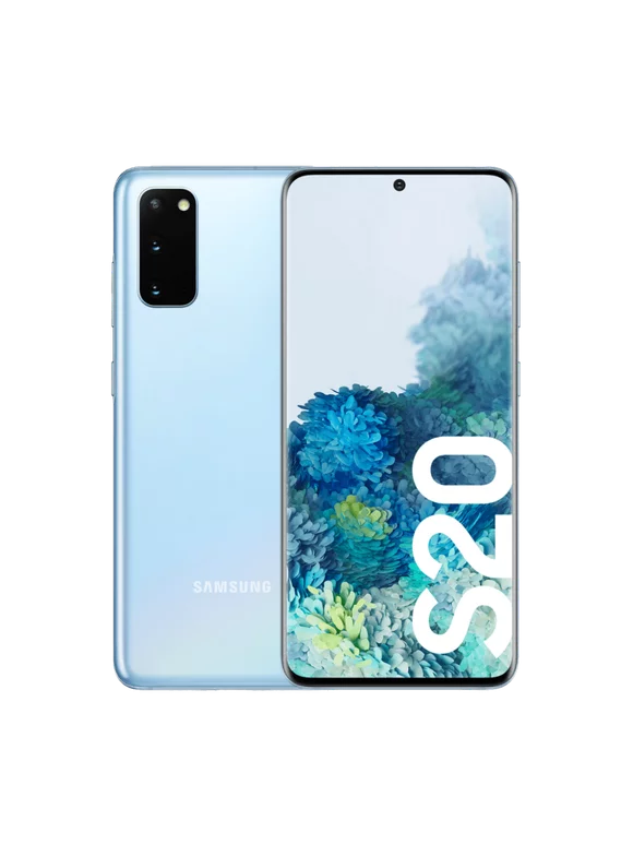 Pre-Owned SAMSUNG Galaxy S20 5G 128GB, Cloud Blue Fully Unlocked (LCD Shadow) (Good)