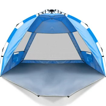 LemoHome 2-Person Waterproof Camping Dome Tent for Outdoor Hiking Survival Orange & Green