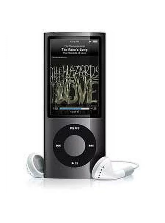 USED Apple iPod Nano 5th Gen 8GB Black , Excellent Condition in Plain White Box