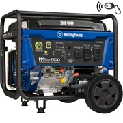 Westinghouse WGen7500 Portable Generator 7500 Rated Watts & 9500 Peak Watts