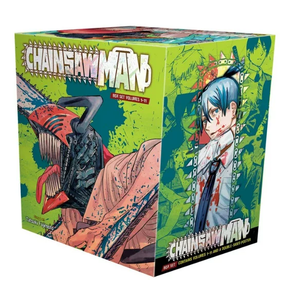 Chainsaw Man Box Set : Includes Volumes 1-11 (Paperback)