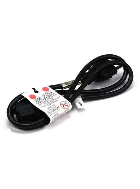HP 121565 001 Power Cord AC LN, DOM, SVT, UNSHLD, Black [Personal Computers]