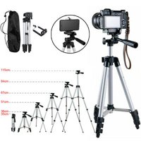 [Ship from USA] Lightweight Tripod 40-Inch, Aluminum Travel/Camera/ Tripod with Carry Bag, Maximum Load Capacity 6.6 LB, 1/4" Mounting Screw for Phone, Camera, Traveling