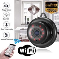 WiFi Security Camera, Smart Home Camera 1080P with Motion Detection, Night Version, for Home/Office/Baby/Nanny/Pet Monitor