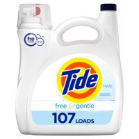 Tide Free & Gentle, HE Turbo Clean, Liquid Laundry Detergent