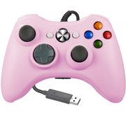 LUXMO Wired Xbox 360 Controller Gamepad Joystick Compatible with Microsoft Xbox 360 /PC/ Windows 7 8 10