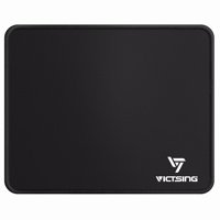 VicTsing Gaming Mouse Mat Pad, 2602102mm Dimension Stitched Edges Mouse Pad with Premium-Textured Surface, Non-slip Rubber Base, Laser & Optical Mouse Compatible Black